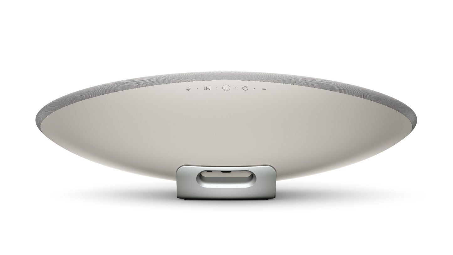 Bezdrátový reproduktor Bowers & Willkins Zeppelin 2021 - perleťově šedý - istyle.work