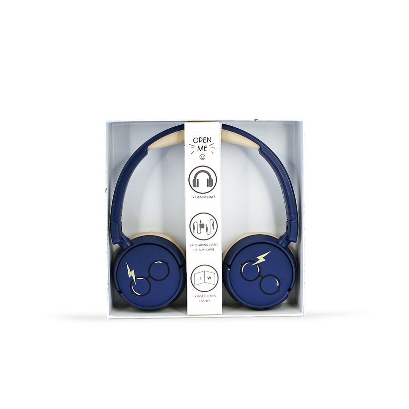 Dětská bezdrátová sluchátka OTL Harry Potter - modrá - istyle.work