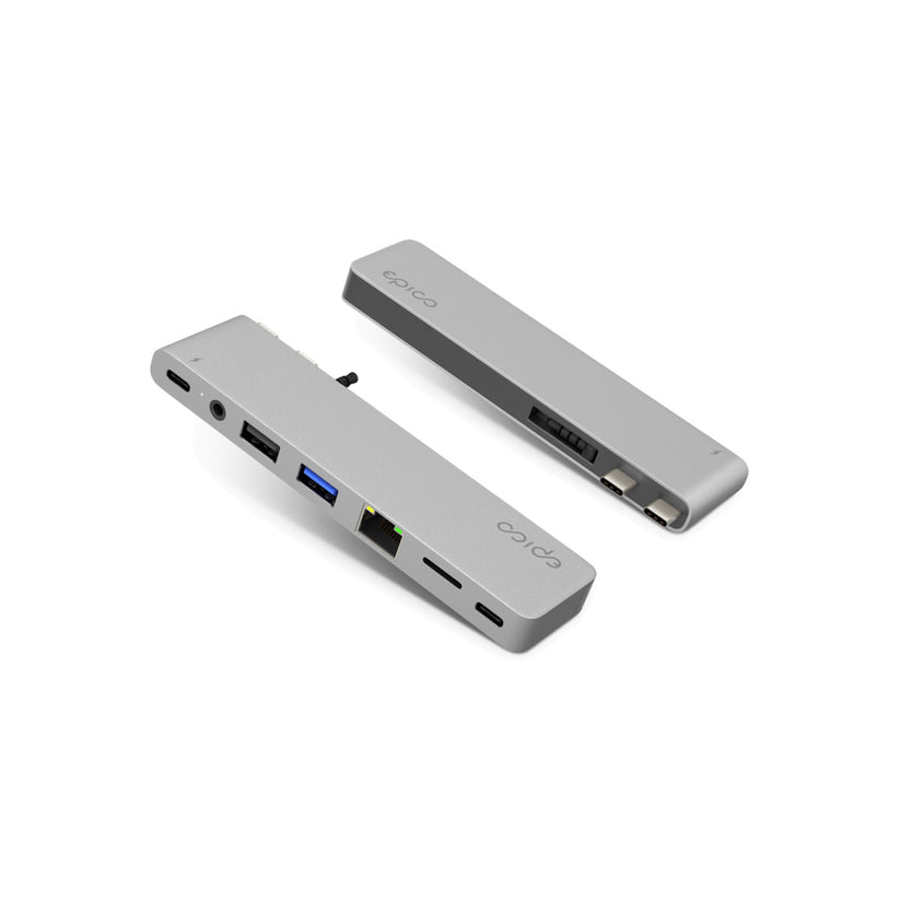 USB-C Hub Pro III Epico - stříbrný - istyle.work