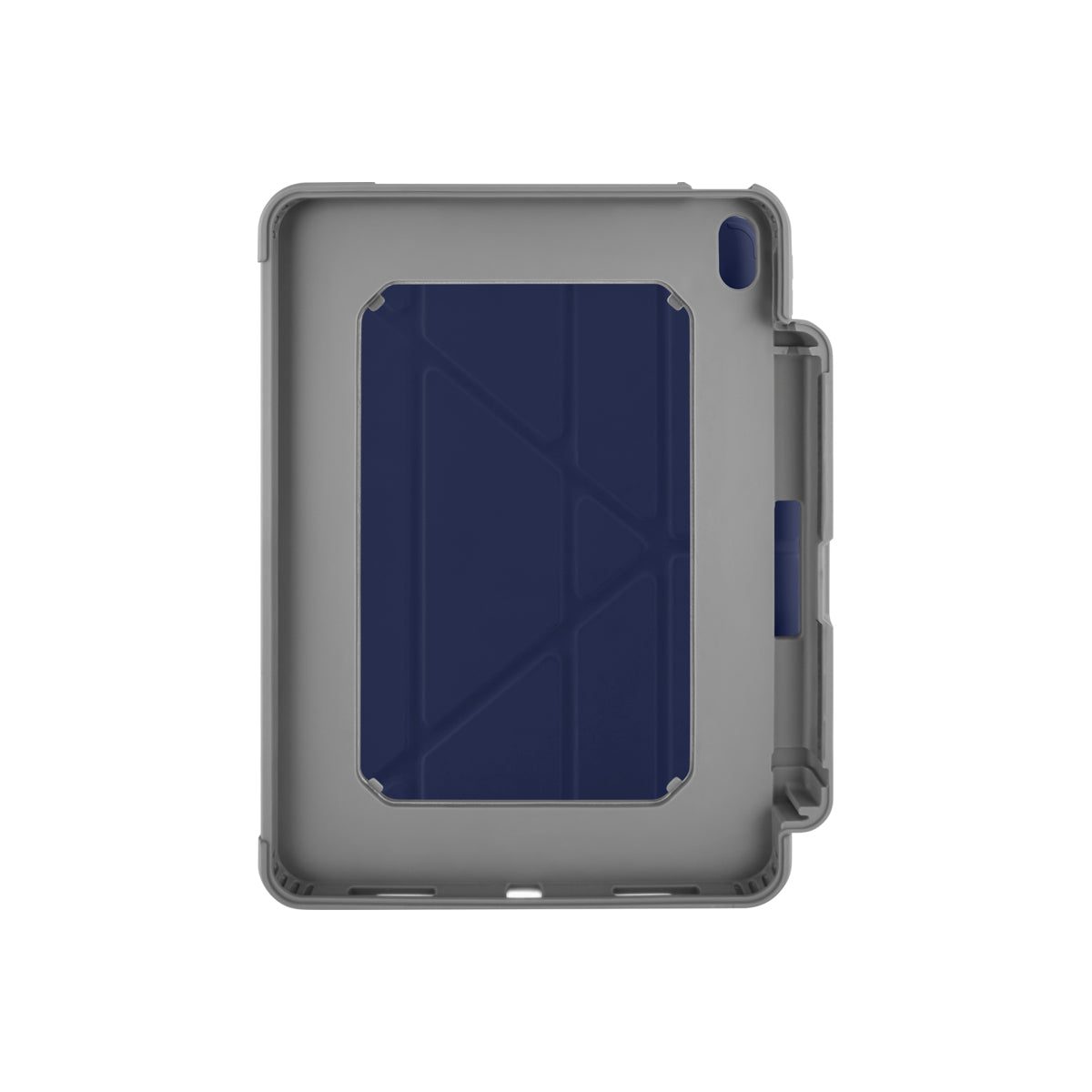 Polohovatelné pouzdro pro iPad 10. gen Pipetto Origami Pencil Shield - tmavě modré - istyle.work