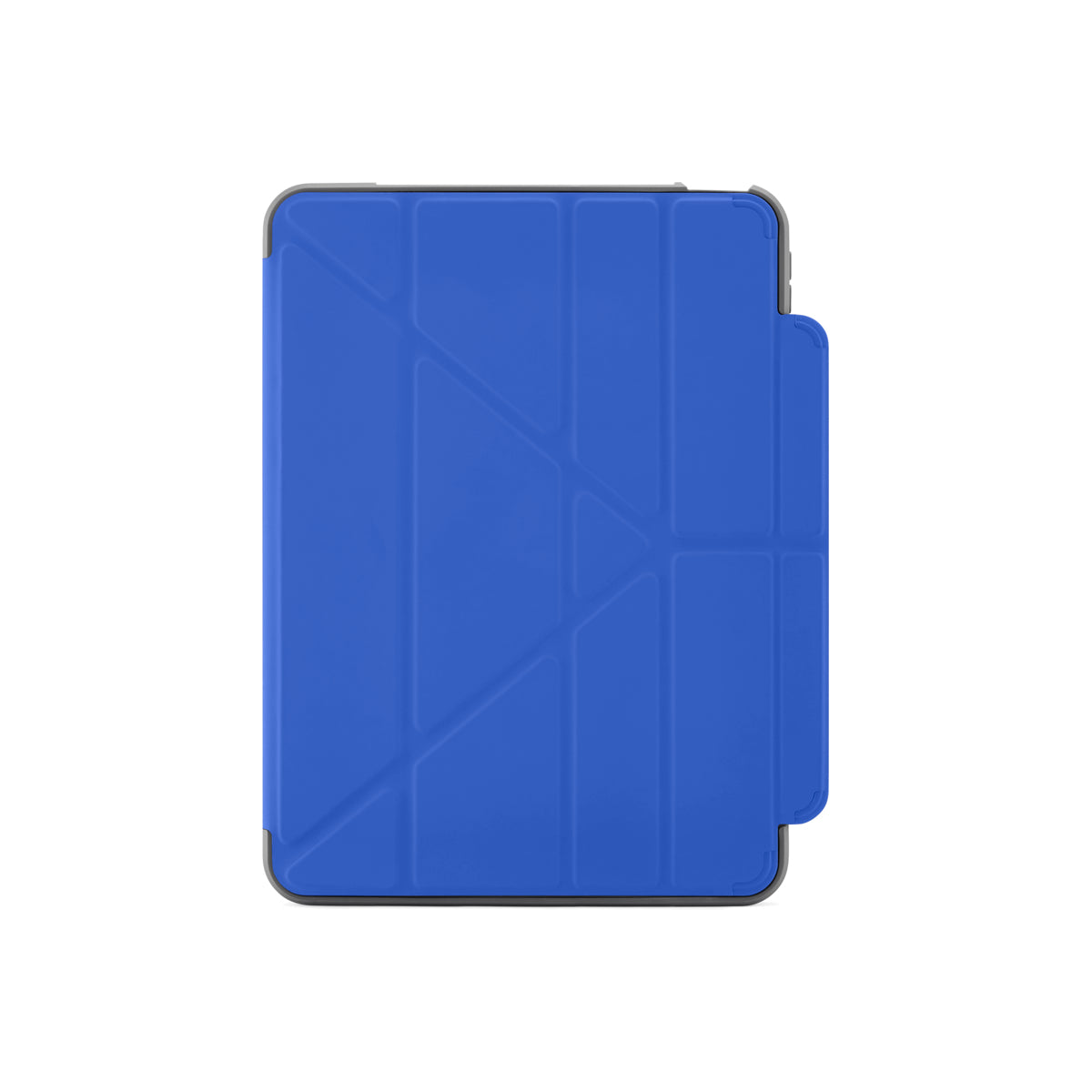 Polohovatelné pouzdro pro iPad 10. gen Pipetto Origami Pencil Shield - modré - istyle.work