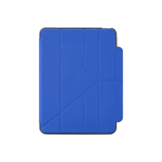 Polohovatelné pouzdro pro iPad 10. gen Pipetto Origami Pencil Shield - modré - istyle.work