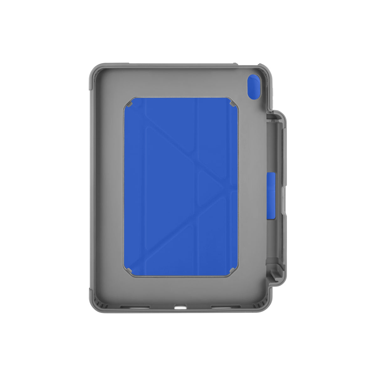 Polohovatelné pouzdro pro iPad 10. gen Pipetto Origami Pencil Shield - modré - istyle.work