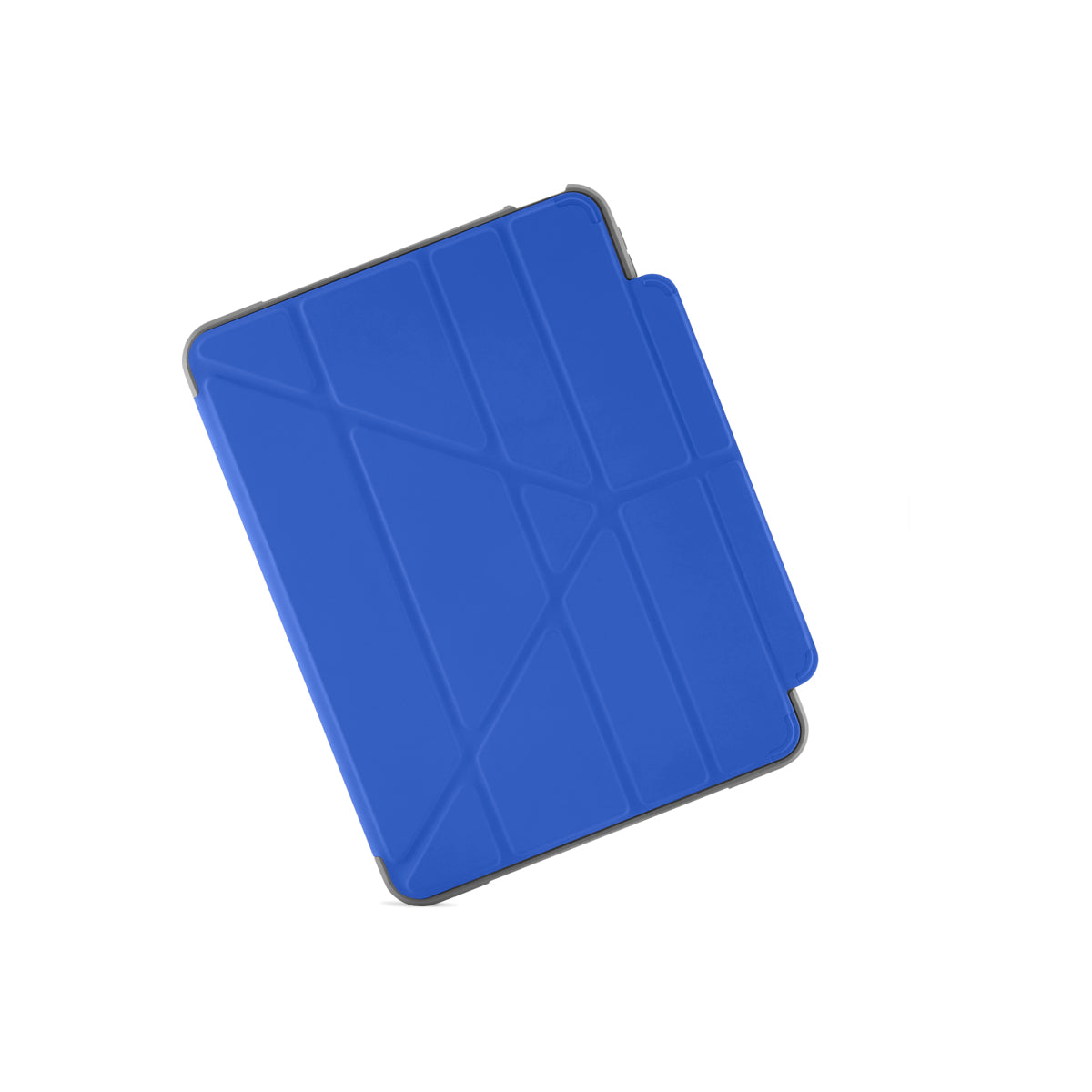 Polohovatelné pouzdro pro iPad 10. gen Pipetto Origami Pencil Shield - modré - istyle.work