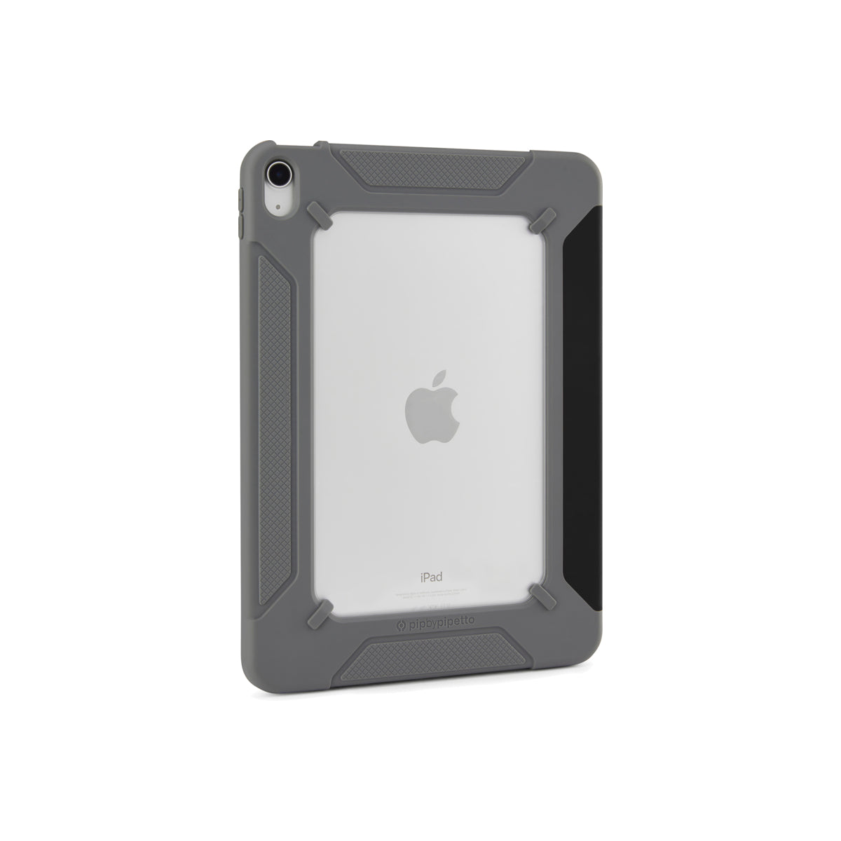 Polohovatelné pouzdro pro iPad 10. gen Pipetto Origami Shield - černé - istyle.work
