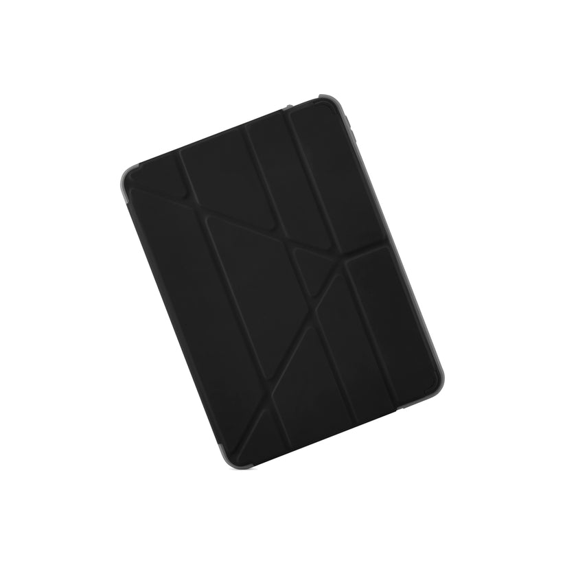 Polohovatelné pouzdro pro iPad 10. gen Pipetto Origami Shield - černé - istyle.work