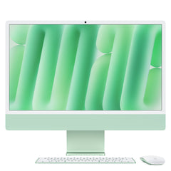 iMac 24“ 4.5K displej, Apple M4 10jádrové CPU, 10jádrové GPU, 16GB, 256GB SSD, CZ - zelený (otevřený) - istyle.work