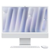 iMac 24“ 4.5K displej, Apple M4 8jádrové CPU, 8jádrové GPU, 16GB, 256GB SSD, CZ - stříbrný