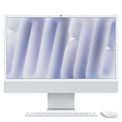 iMac 24“ 4.5K displej, Apple M4 8jádrové CPU, 8jádrové GPU, 16GB, 256GB SSD, CZ - stříbrný