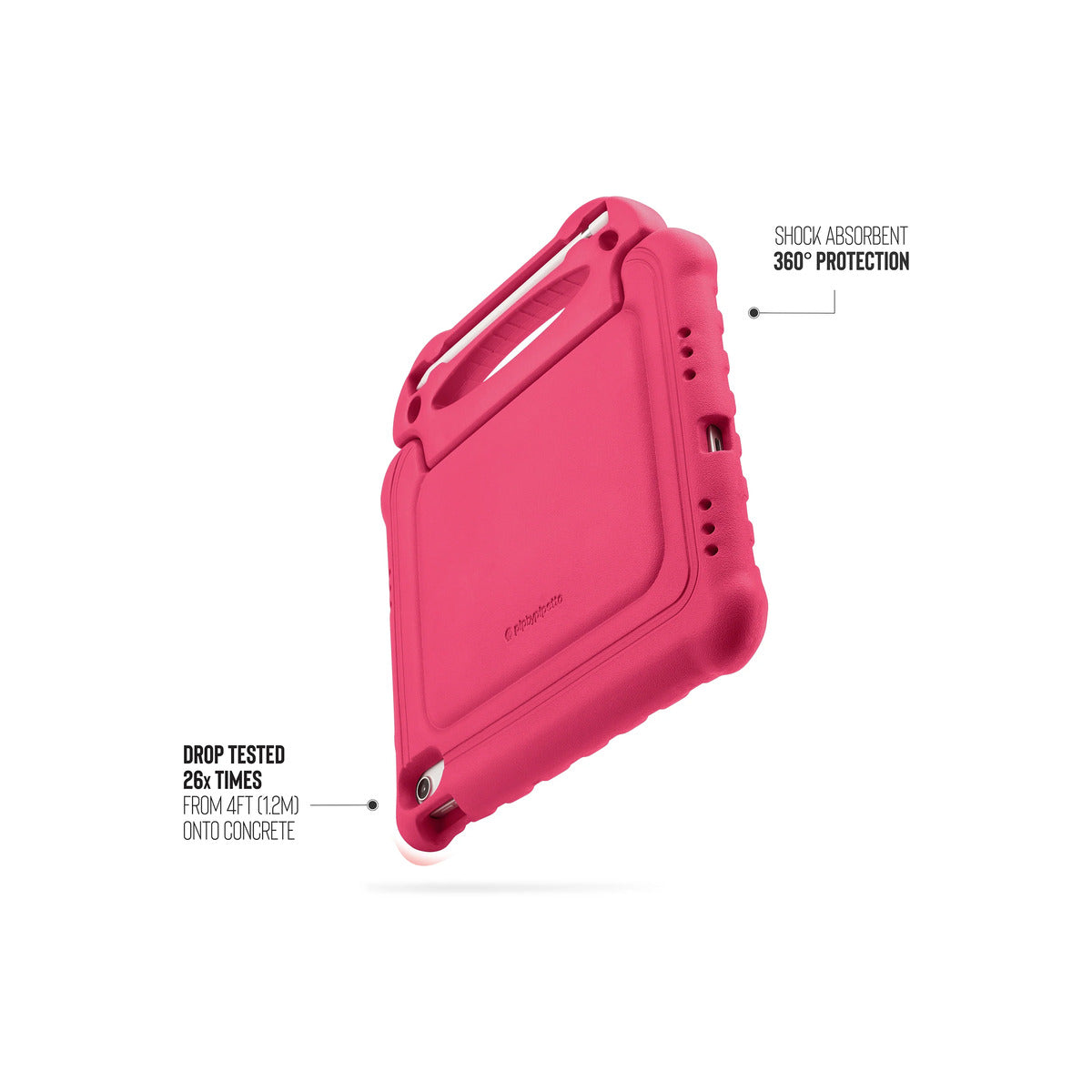 Dětské pouzdro pro iPad 10,9" Pipetto Activity Case - růžové