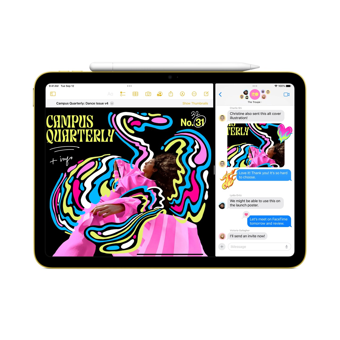 Apple 11palcový iPad Wi-Fi 256GB - modrý