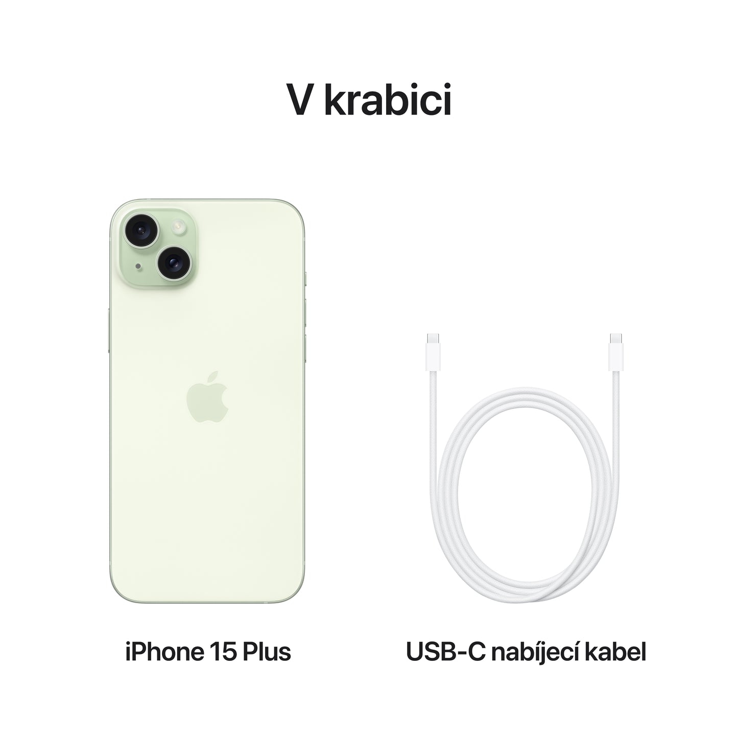 Apple iPhone 15 Plus 512GB - zelený