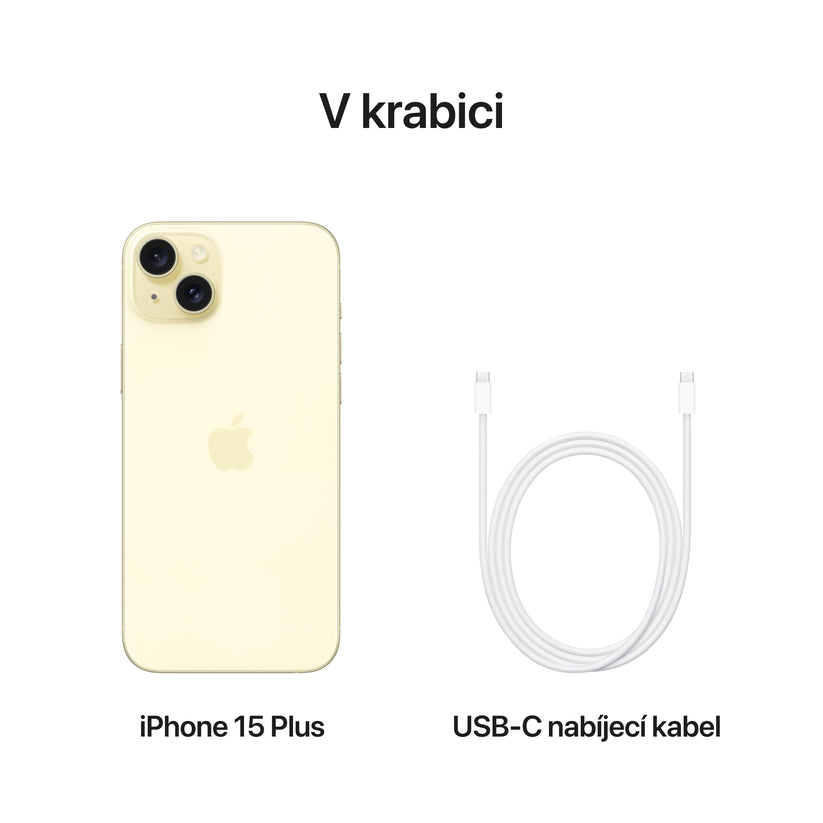 Apple iPhone 15 Plus 256GB - žlutý (otevřený) - istyle.work