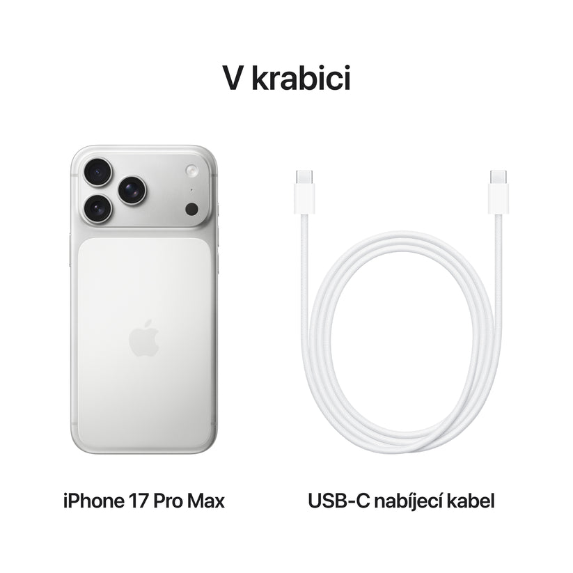 Apple iPhone 17 Pro Max 256GB - stříbrný (renovovaný) - istyle.work