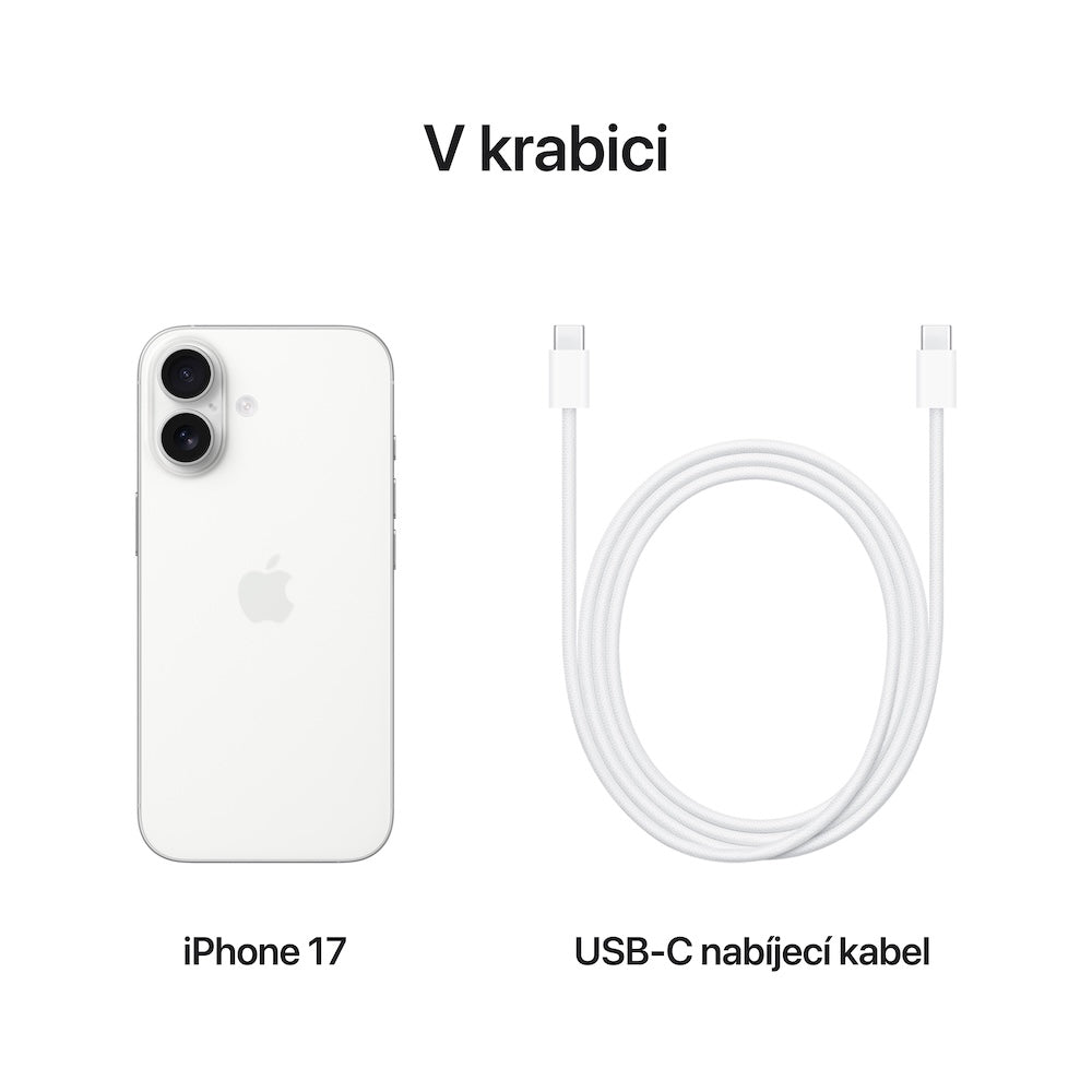 Apple iPhone 17 256GB - bílý - istyle.work