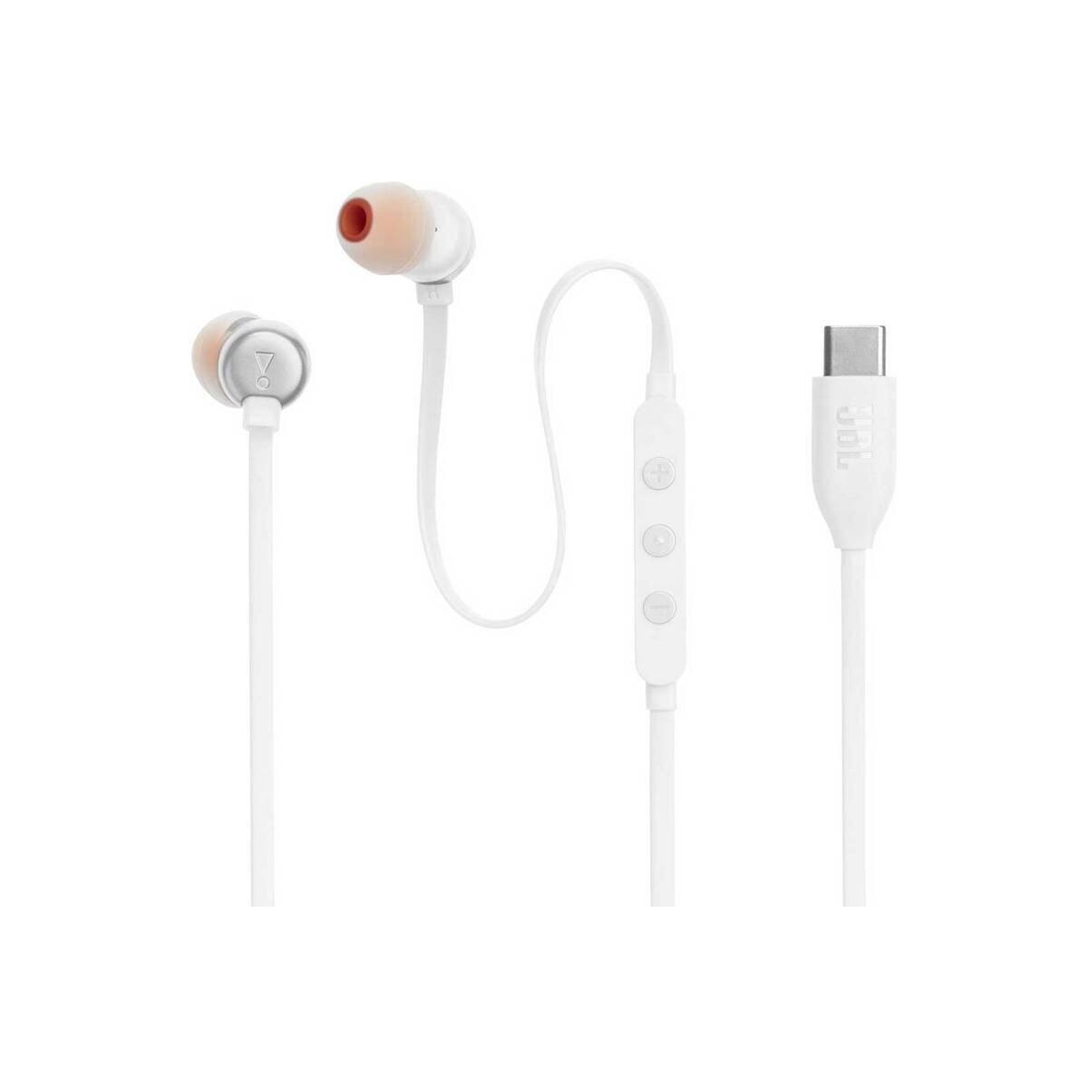 Sluchátka JBL TUNE 310 USB-C - bílé