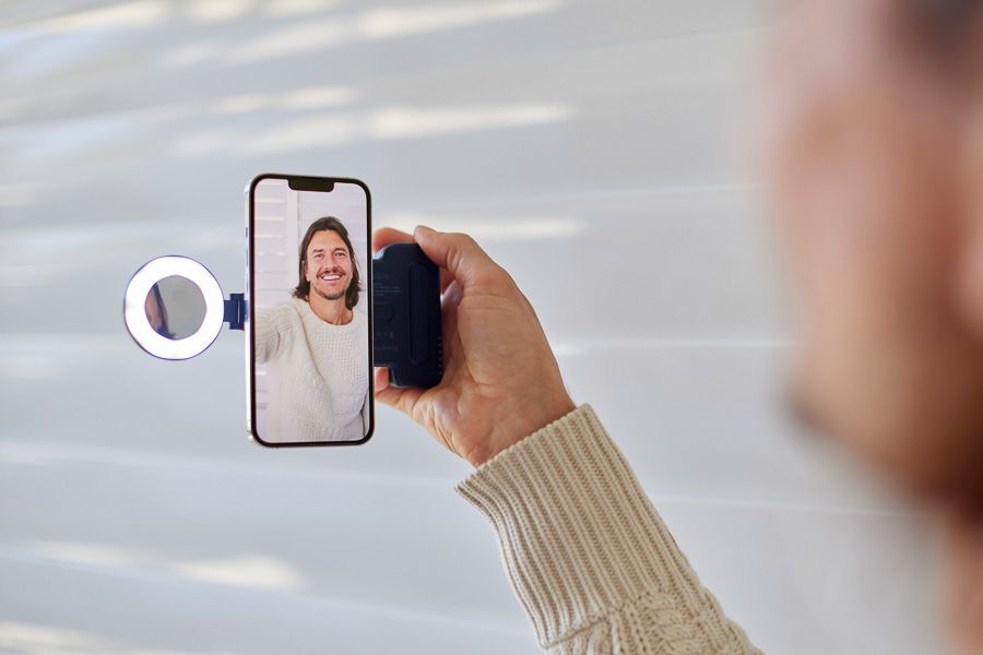Kreativní sada na focení ShiftCam SnapGrip Creator Kit - půlnoční šedá - istyle.work