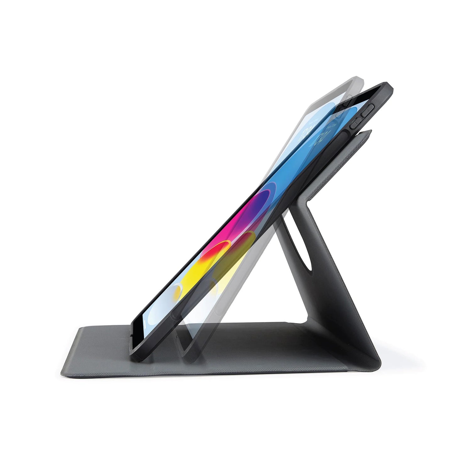 Kryt na iPad Air 13" Pipetto Origami No5 Rotating Folio Case - černý - istyle.work