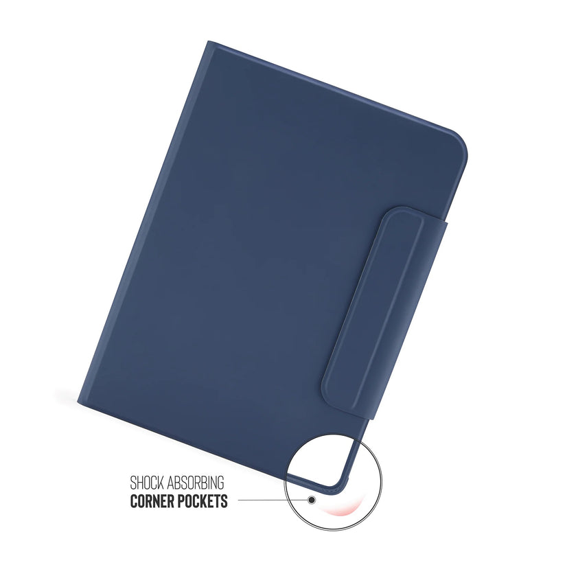 Kryt na iPad Air Pipetto Origami No5 Rotating Folio Case - tmavě modré - istyle.work