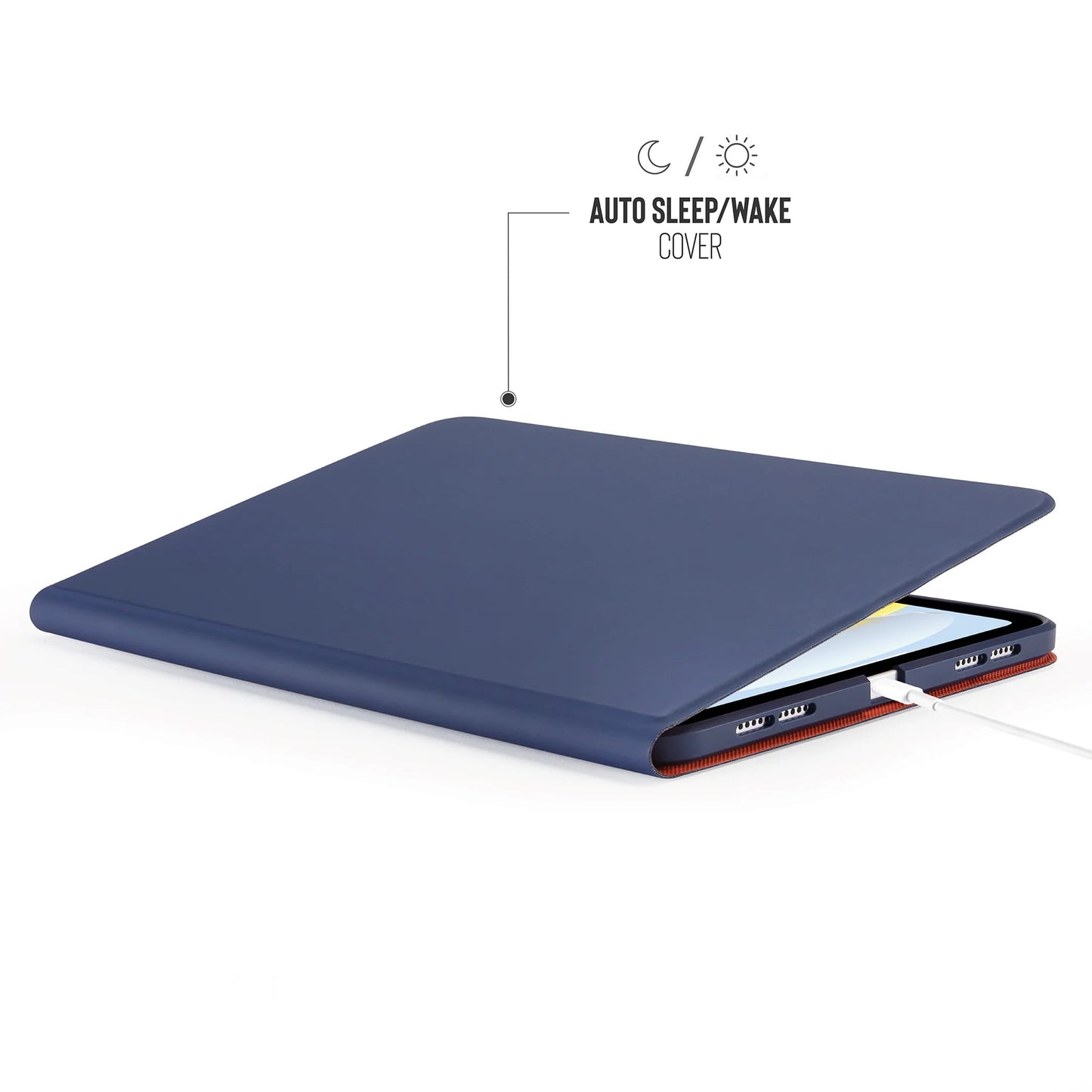 Kryt na iPad Air Pipetto Origami No5 Rotating Folio Case - tmavě modré - istyle.work