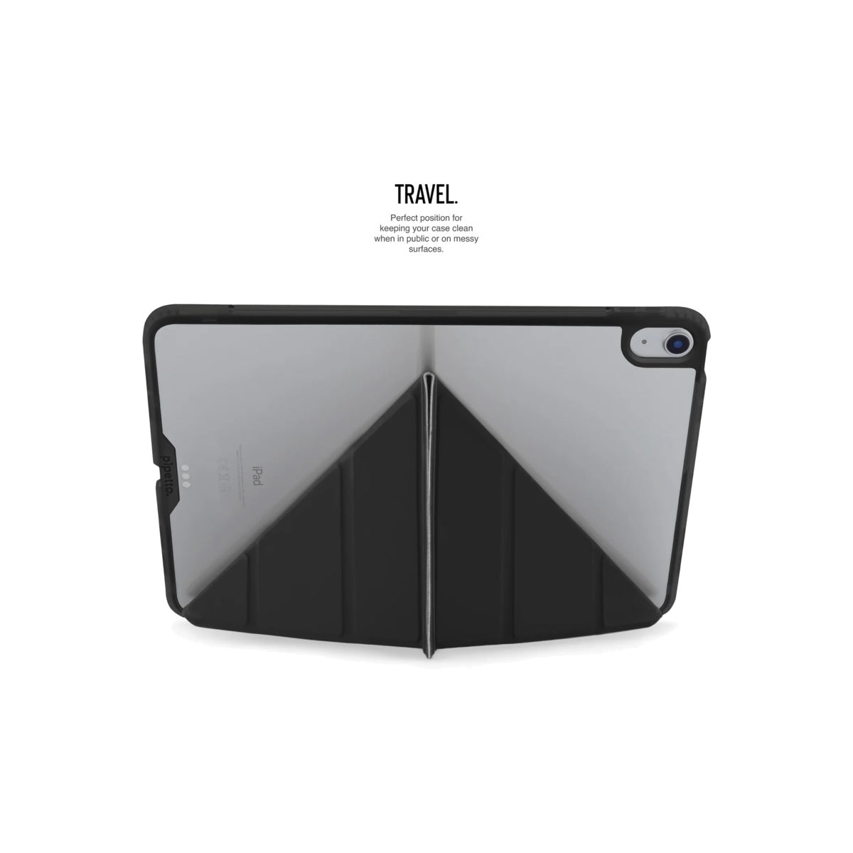 Kryt na iPad Air 13" Pipetto Origami No1 Original Case - černý - istyle.work