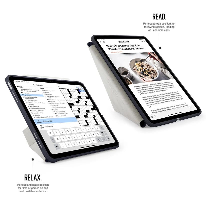 Kryt na iPad Air 13" Pipetto Origami No1 Original Case - tmavě modrý - istyle.work