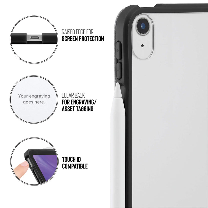 Kryt na iPad Air Pipetto Origami No1 Original Case - černý - istyle.work