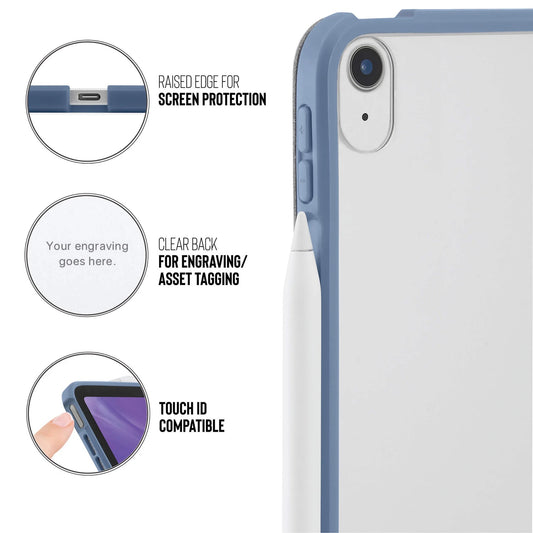 Kryt na iPad Air Pipetto Origami No1 Original Case - světle modrý - istyle.work