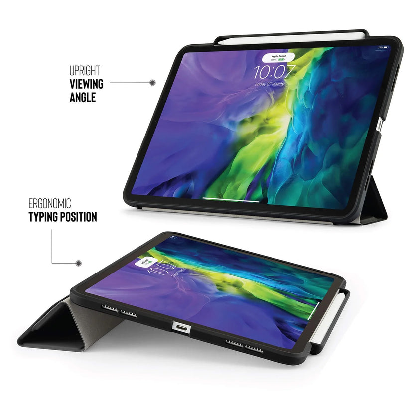 Kryt na iPad Air Pipetto Origami No3 Pencil Case - černý - istyle.work