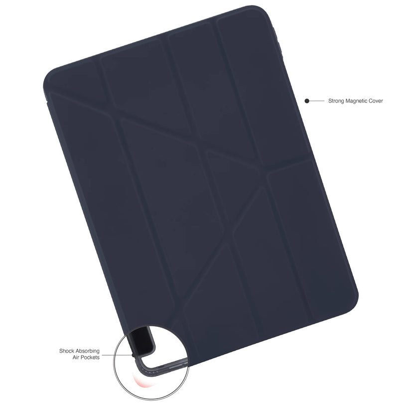 Kryt na iPad Pro 11" Pipetto Origami No1 Original Case - tmavě modrý - istyle.work