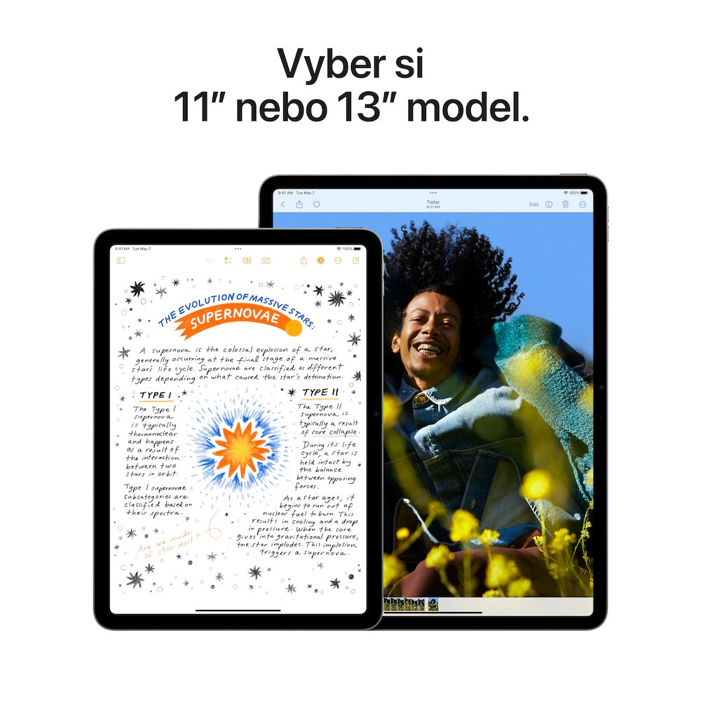 Apple 11palcový iPad Air Wi-Fi + Cellular 128GB - hvězdně bílý - istyle.work