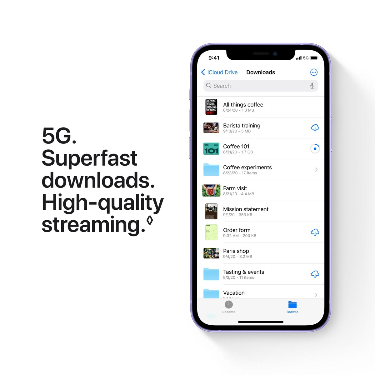 Apple iPhone 12 mini 128GB - fialový (použité, lehce opotřebené) - istyle.work