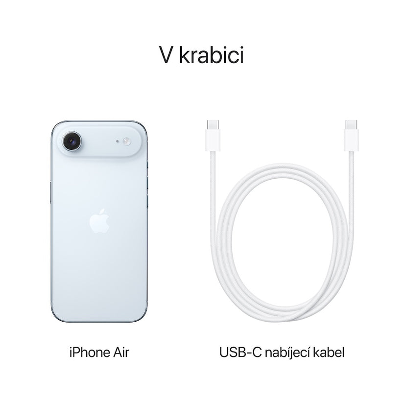 Apple iPhone Air 512GB - blankytně modrý (otevřený) - istyle.work