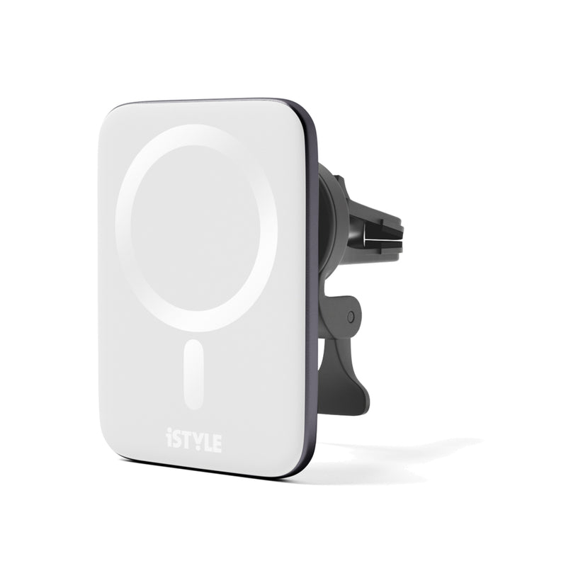 MagSafe ultratenká bezdrátová nabíječka do auta iSTYLE - stříbrná - istyle.work