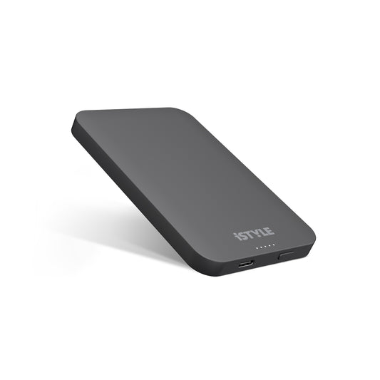 MagSafe bezdrátová 5000mAh powerbanka iSTYLE - vesmírně šedá - istyle.work