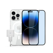 Základní balíček k iPhone 14 (sklo na displej, ochranný kryt, 20W adaptér) - istyle.work