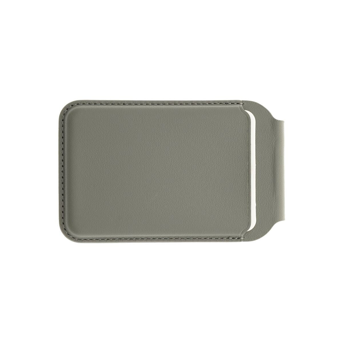 Skládací kožená MagSafe peněženka Dviced – šedá - istyle.work