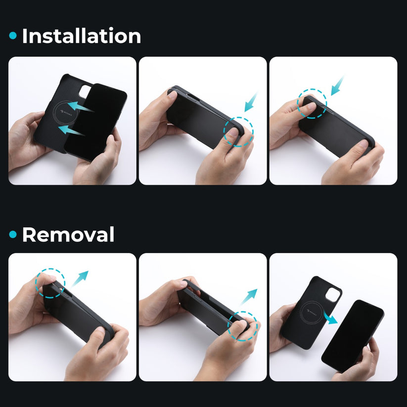 Kryt na iPhone 14 Plus Pitaka MagEZ 3 600D - černý - istyle.work