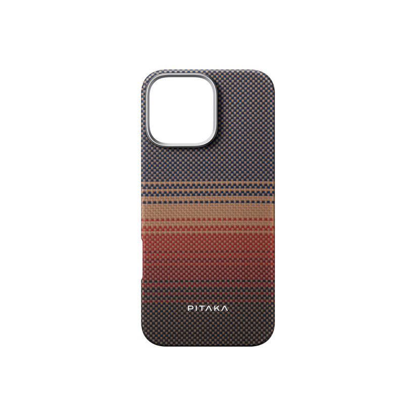 Kryt pro iPhone 16 Pro Pitaka MagEZ Case 5 - sunset - istyle.work