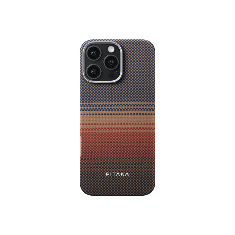 Kryt pro iPhone 16 Pro Max Pitaka MagEZ Case 5 - sunset - istyle.work