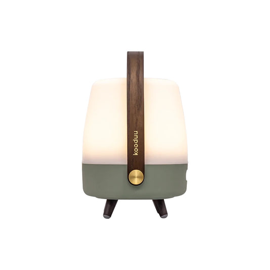 Designová lampa s reproduktorem Kooduu Lite-up Play Mini - Petroleum