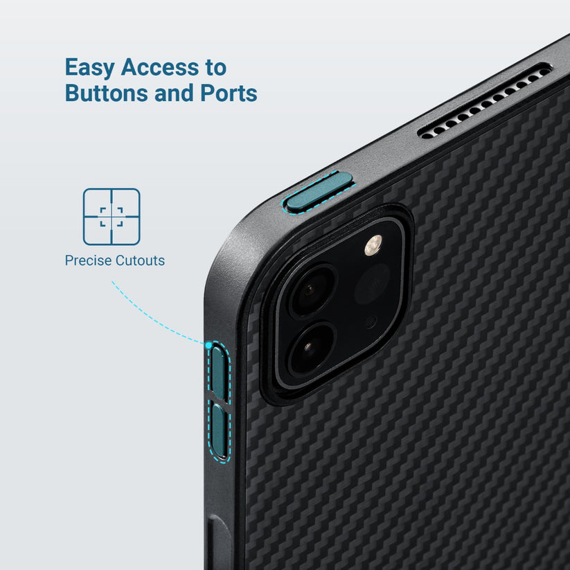 Kryt na iPad Pro 12,9" (22/21) Pitaka MagEZ 2 - černý - istyle.work