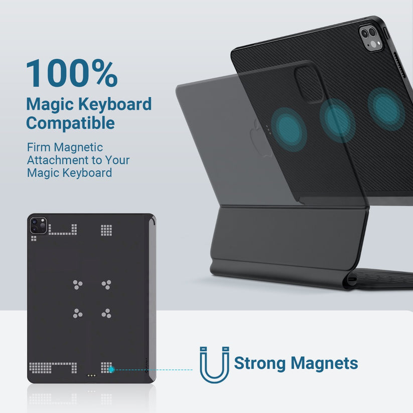 Kryt na iPad Pro 12,9" (22/21) Pitaka MagEZ 2 - černý - istyle.work
