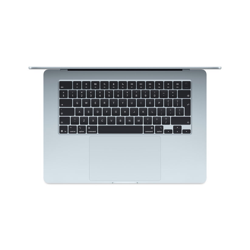 MacBook Air 15,3", Apple M4 10jádrové CPU, 10jádrové GPU, 16GB, 512GB SSD, CZ - blankytně modrý (otevřený) - istyle.work