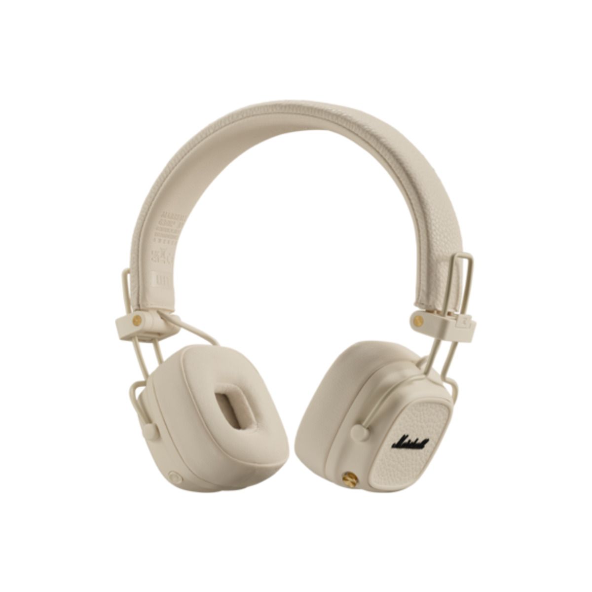 Bezdrátová sluchátka Marshall Major V - krémová - istyle.work