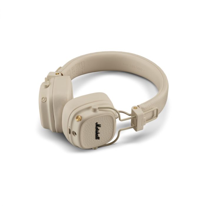 Bezdrátová sluchátka Marshall Major V - krémová - istyle.work