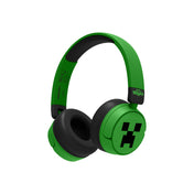 Dětská bezdrátová sluchátka OTL Minecraft Creeper Kids - zelená - istyle.work