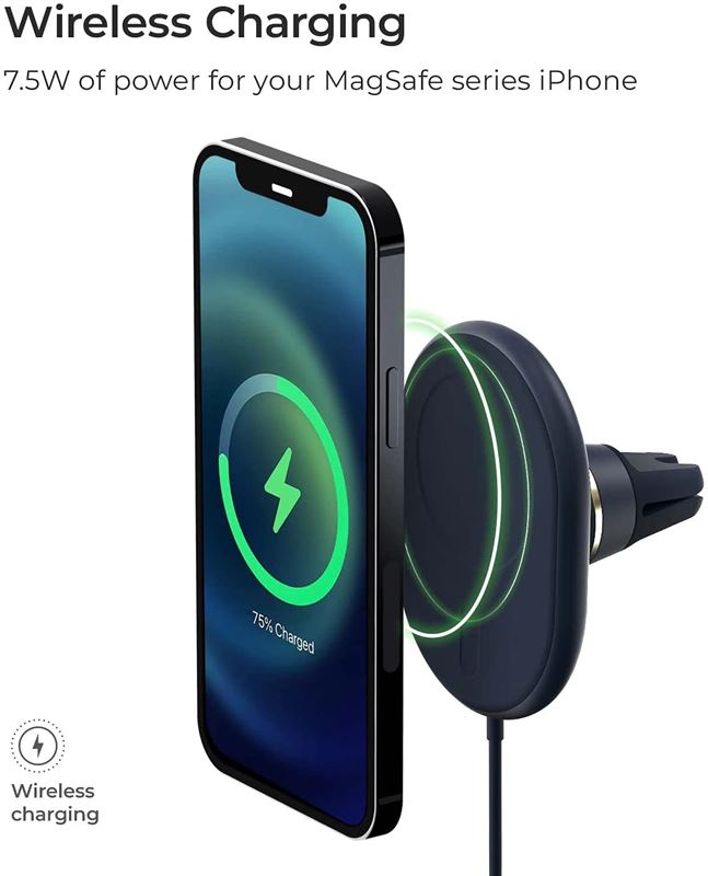 MagSafe nabíjecí držák iOttie Velox Wireless Air Vent Mount - istyle.work