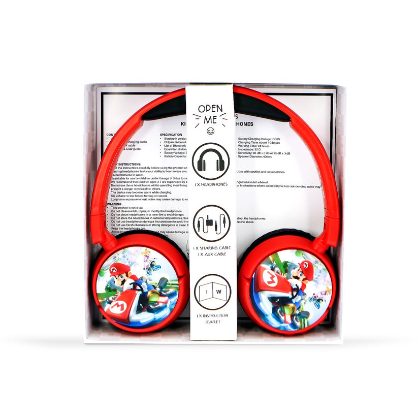 Dětská bezdrátová sluchátka OTL Mario Kart - istyle.work
