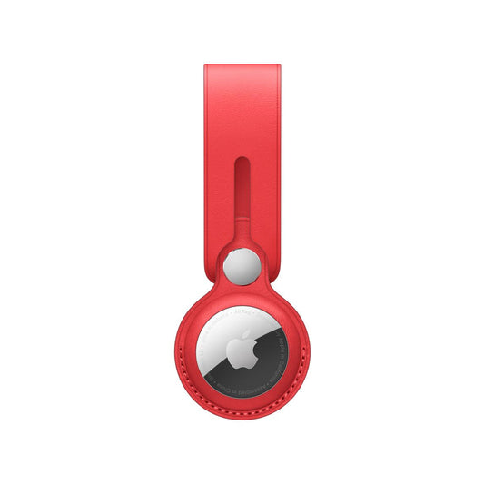 Apple kožené poutko na AirTag – (PRODUCT)RED - istyle.work